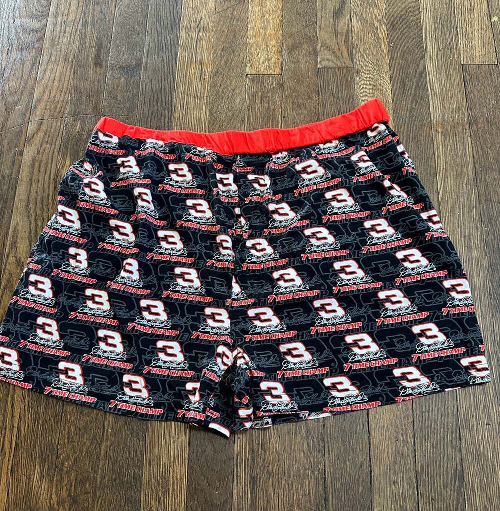 Vintage Dale Earnhardt Sr. #3 7-Time Champ NASCAR Boxer Shorts Large
